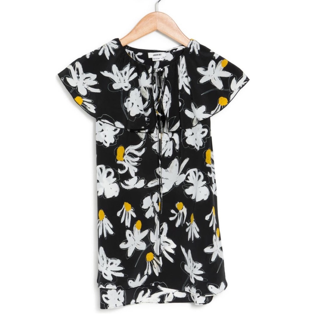 NWT Jason Wu
Daisy Silk Flutter Top. 100% silk. Size 4